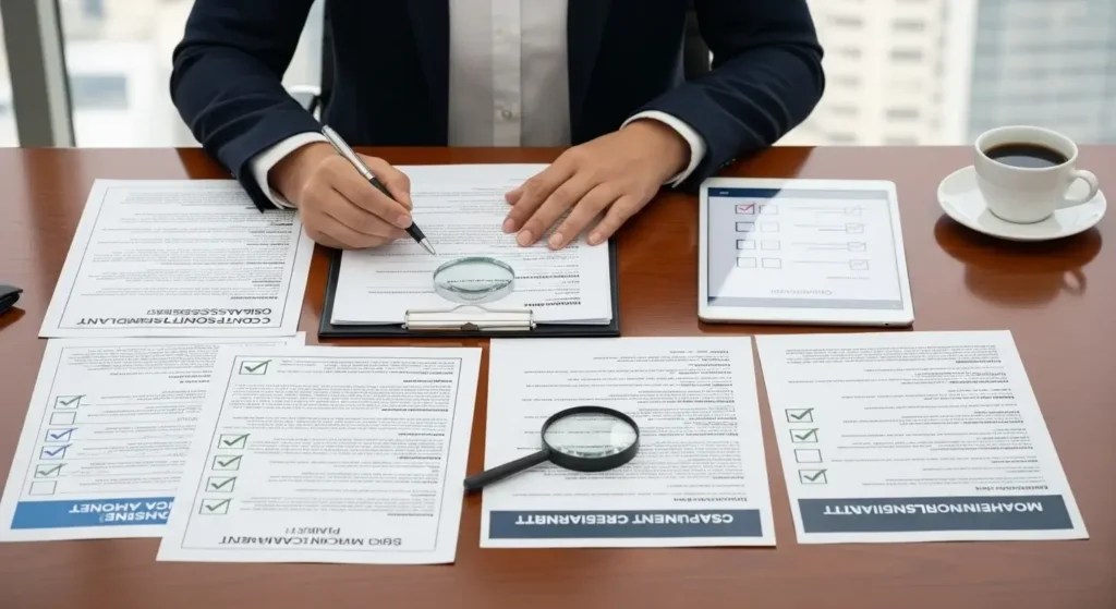 Collecting and Verifying Mandatory Documentation