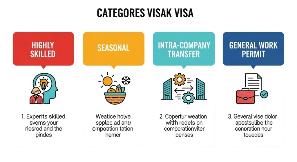 Work Permits and Visa Table for Non-EU Workers