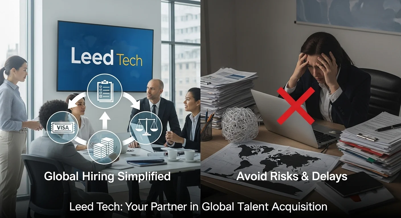 Manages Visa and Compliance